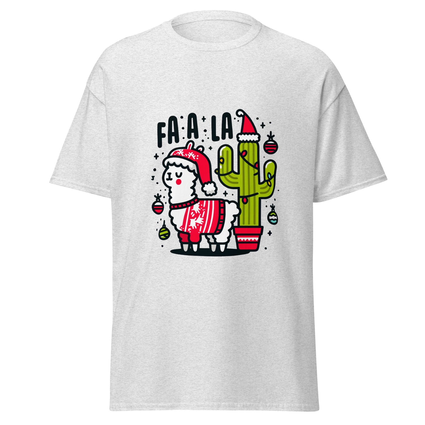 Fa La La Lama Funny Christmas T-Shirt – Festive Holiday Outfit & Seasonal Clothing - Occasion Nation Studio