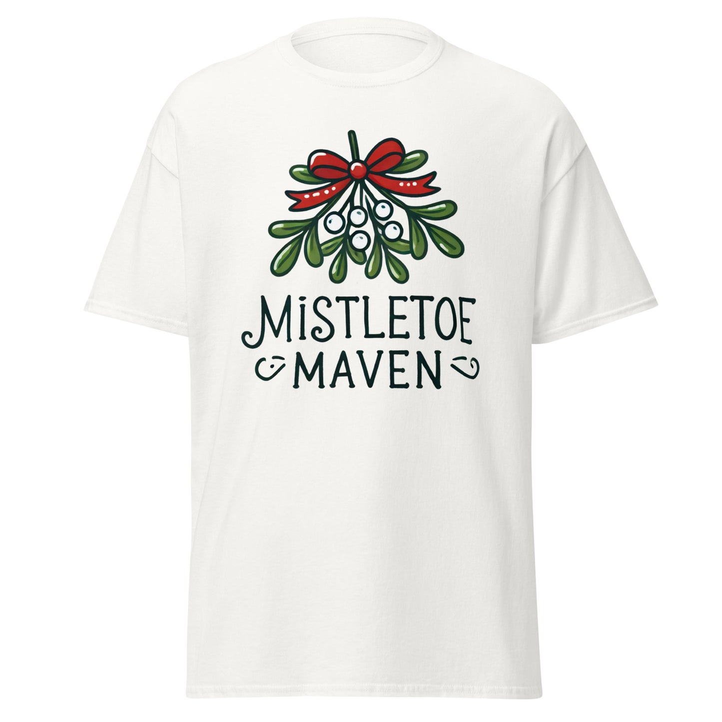 Mistletoe Maven! Funny Christmas T-Shirt – Festive Holiday Outfit & Seasonal Clothing - Occasion Nation Studio
