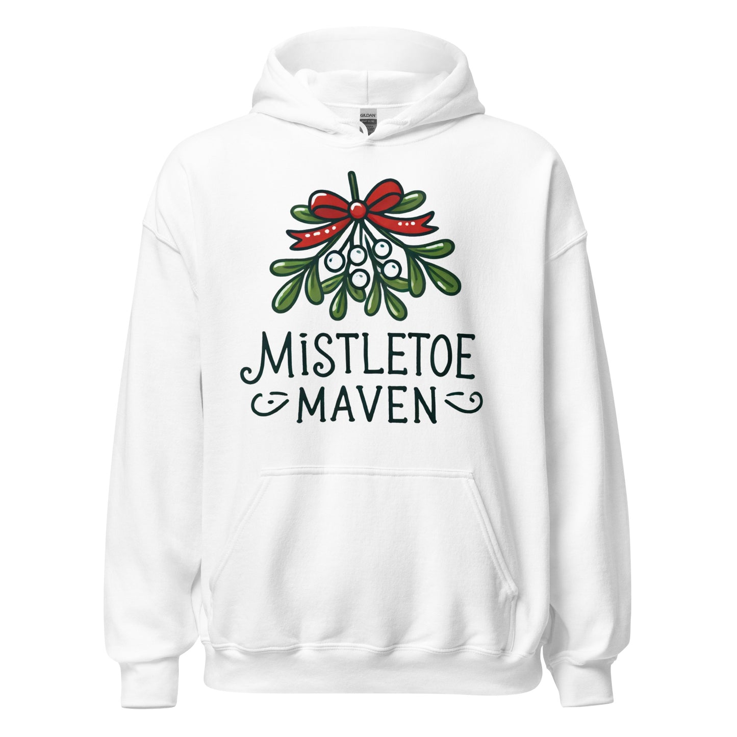 Mistletoe Maven! Funny Christmas Hoodie – Festive Holiday Outfit & Seasonal Clothing - Occasion Nation Studio
