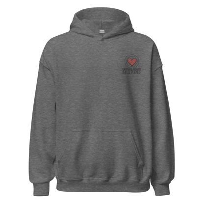 Thanksgiving Hoodie - Grateful Hearts & Full Plates