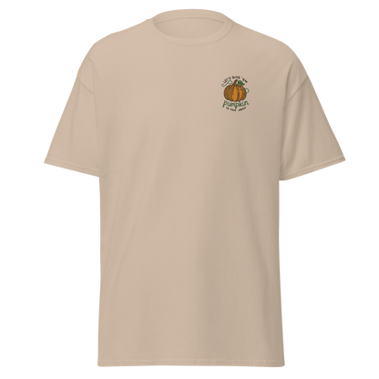 Thanksgiving T-Shirt - Let's Give 'em Pumpkin to Talk About