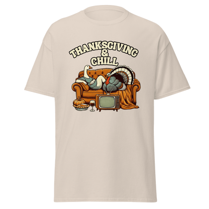 Thanksgiving T-Shirt - Thanksgiving & Chill