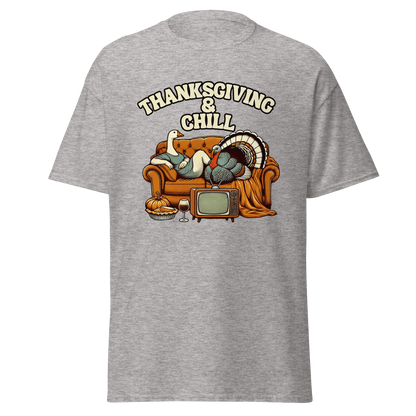 Thanksgiving T-Shirt - Thanksgiving & Chill