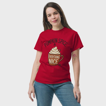 Thanksgiving T-Shirt - Pumpkin Spice & Everything Nice