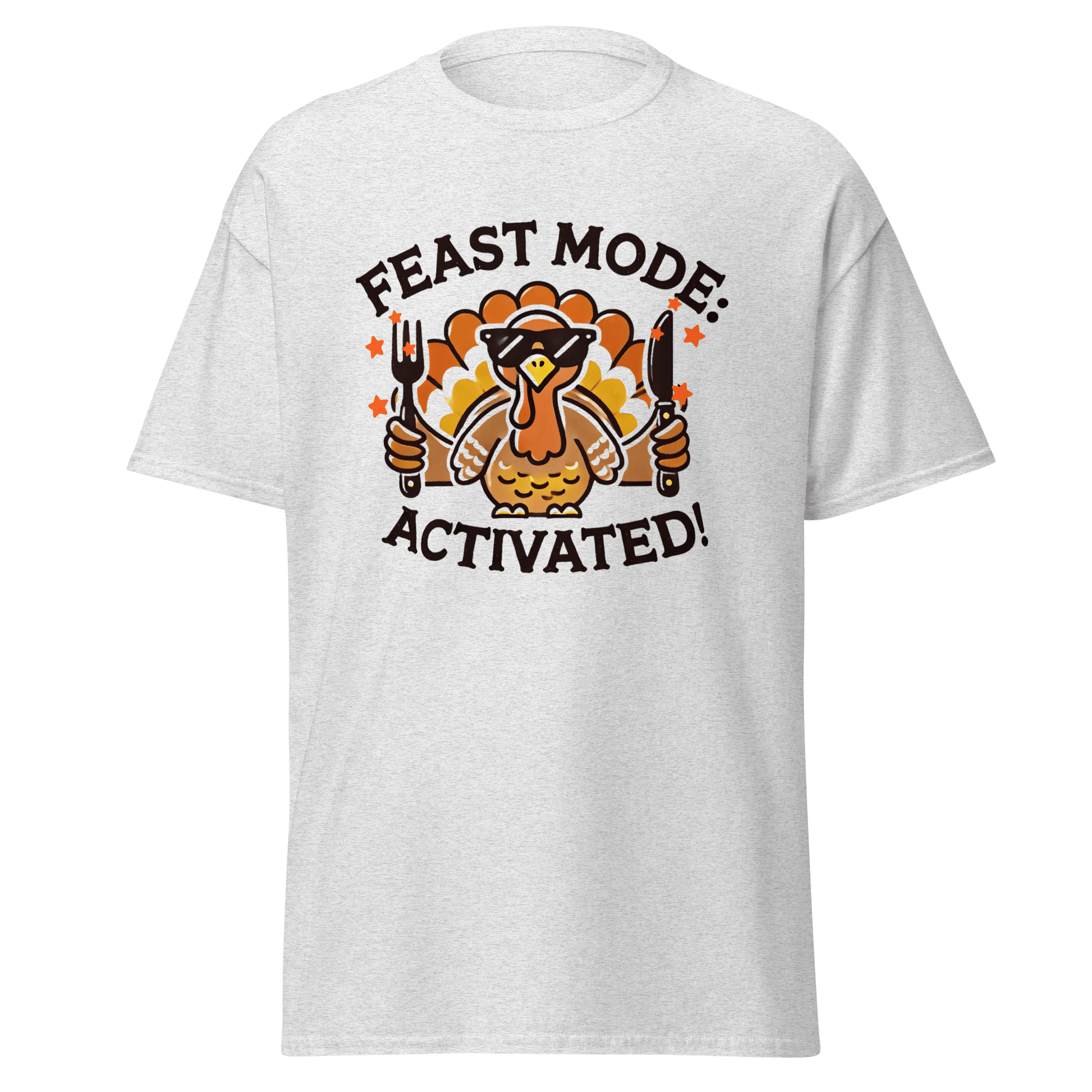 Ash - Thanksgiving T-Shirt - Feast Mode: Activated!