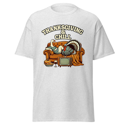 Thanksgiving T-Shirt - Thanksgiving & Chill