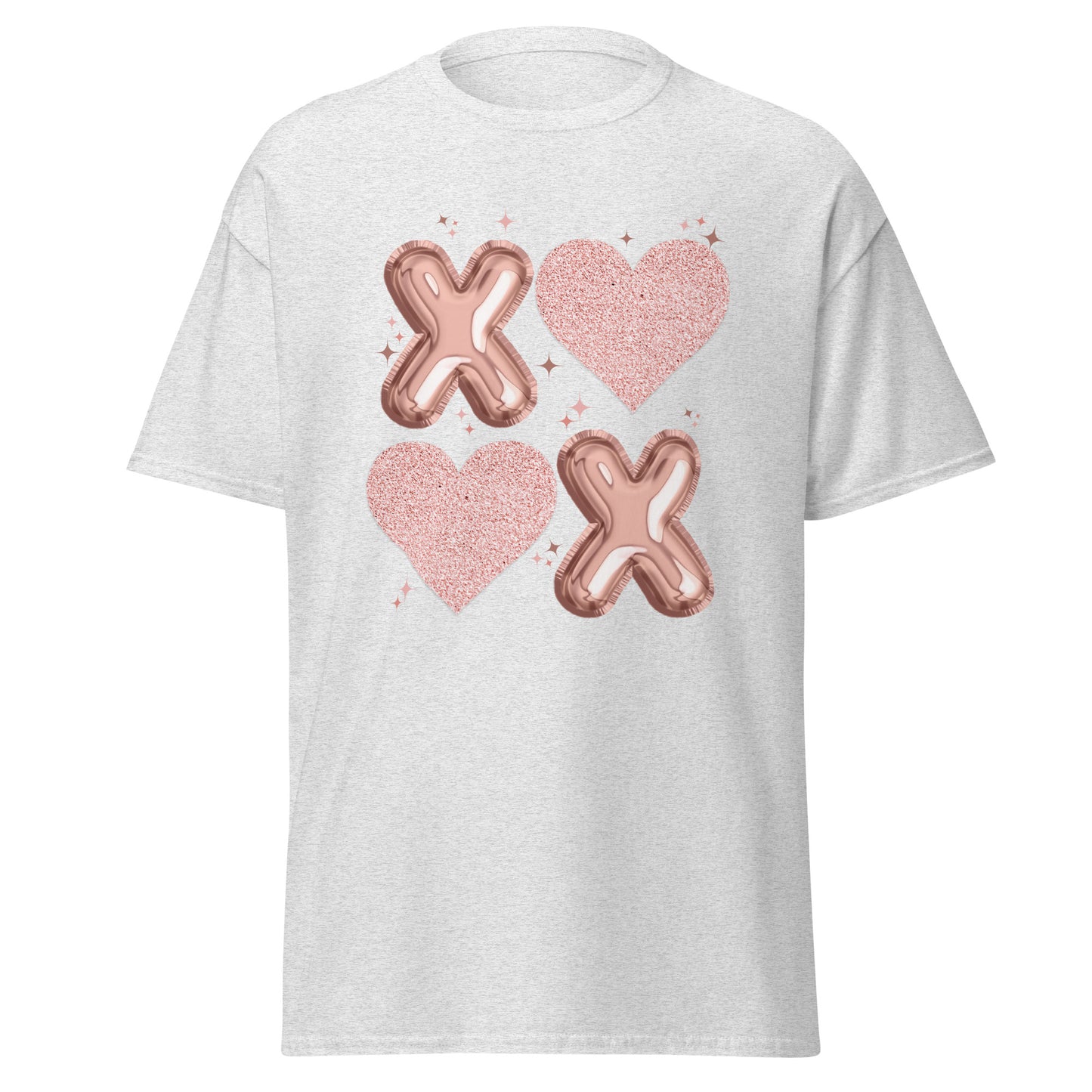 XOXO Rose Gold - Valentine’s Day T-Shirt – Stylish & Comfortable Love-Inspired - Occasion Nation Studio