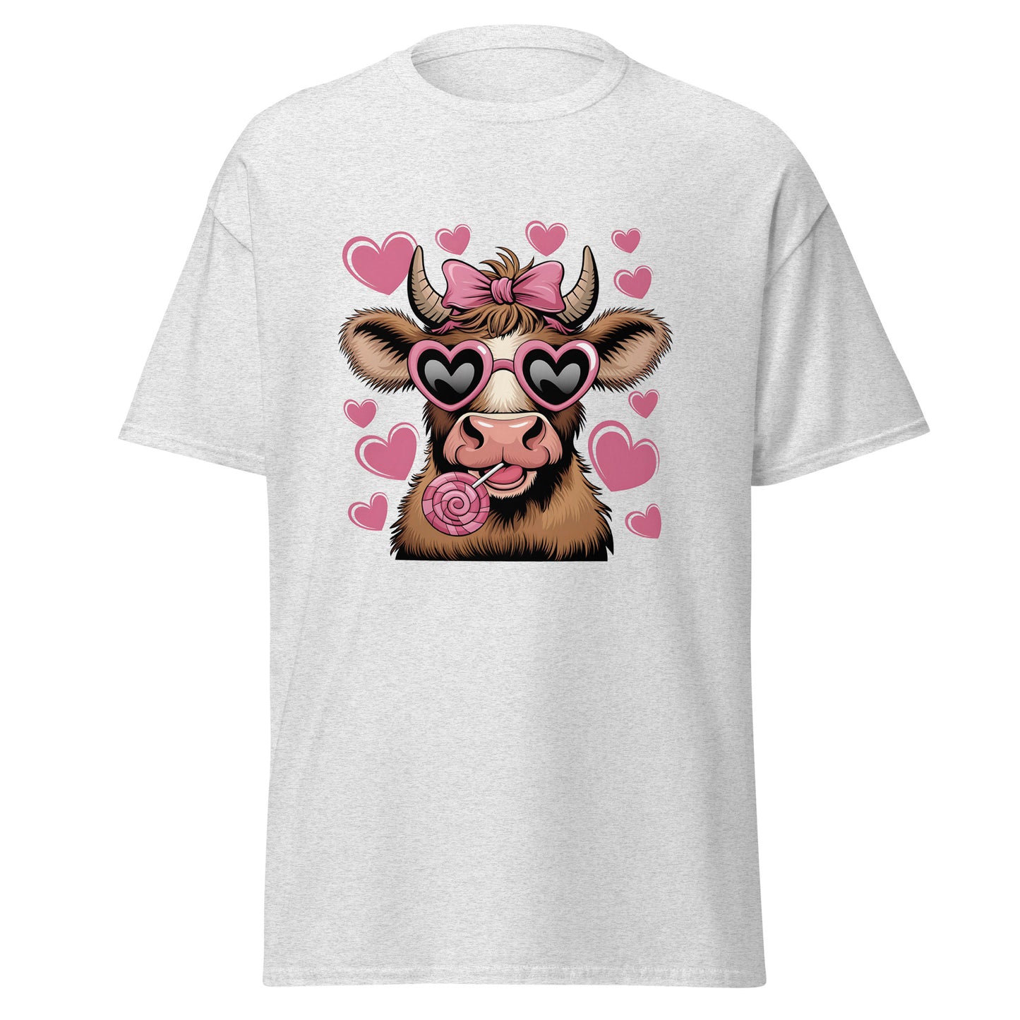 Love Highland Pink - Valentine’s Day T-Shirt - Stylish & Comfortable Love-Inspired - Occasion Nation Studio