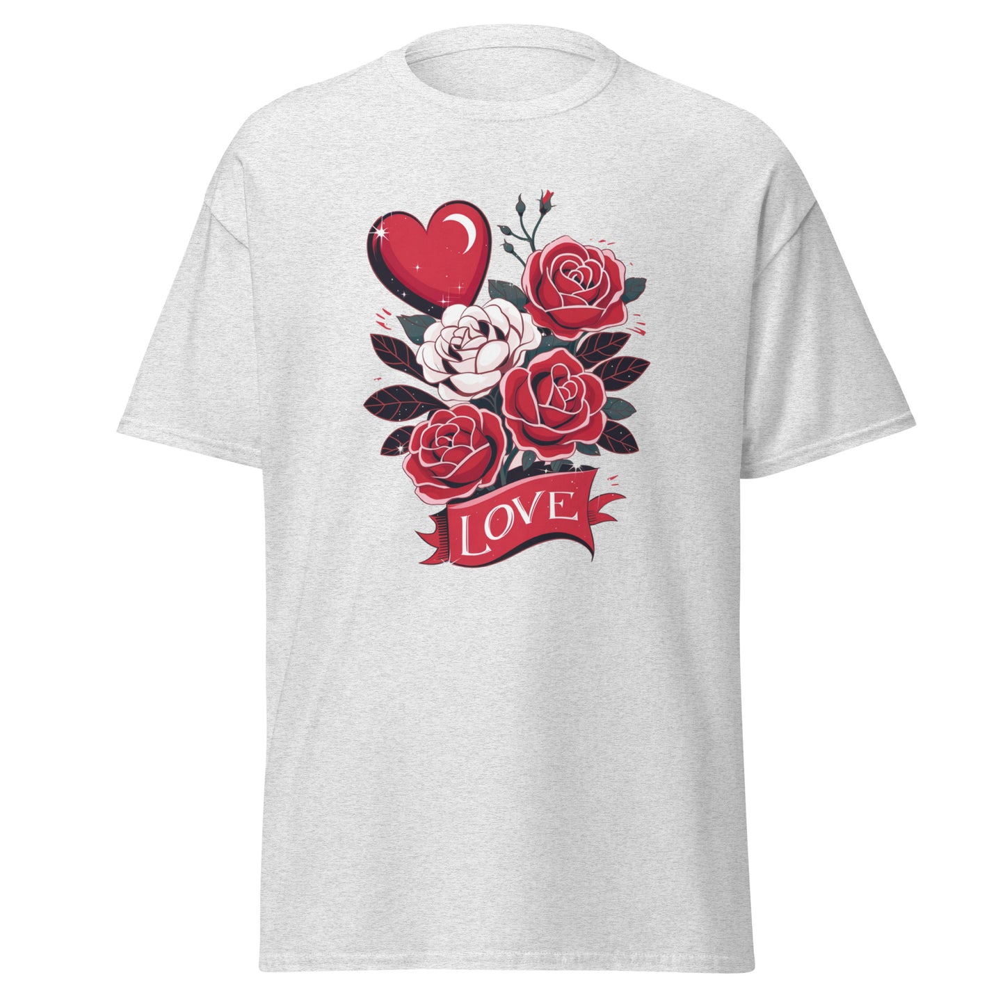 Love Floral - Valentine’s Day T-Shirt – Stylish & Comfortable Love-Inspired - Occasion Nation Studio