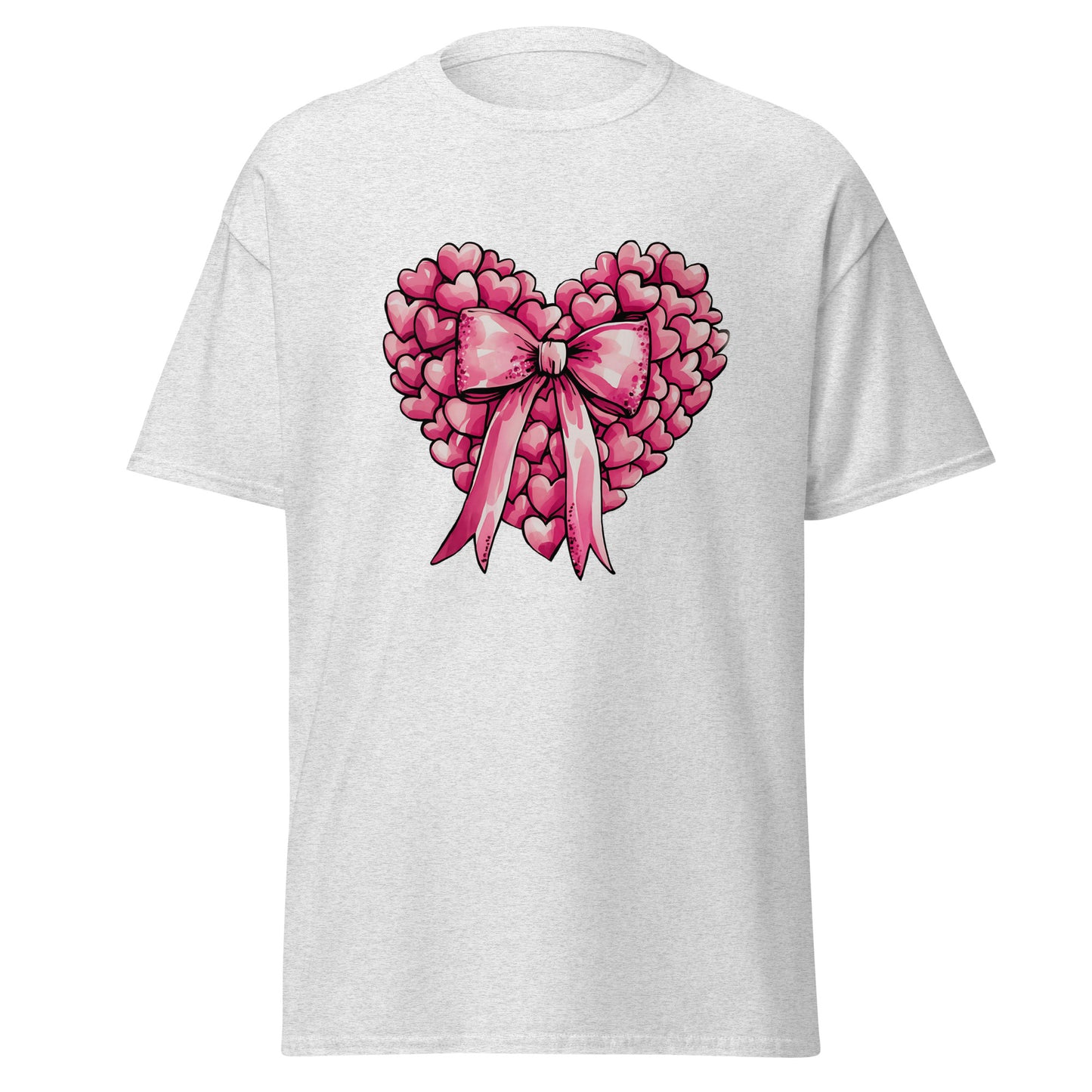 Pink Heart - Valentine’s Day T-Shirt – Stylish & Comfortable Love-Inspired - Occasion Nation Studio