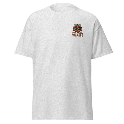 Unisex Fall Embroidered T-Shirt –"Oh Fall, Yeah!" - Occasion Nation Studio