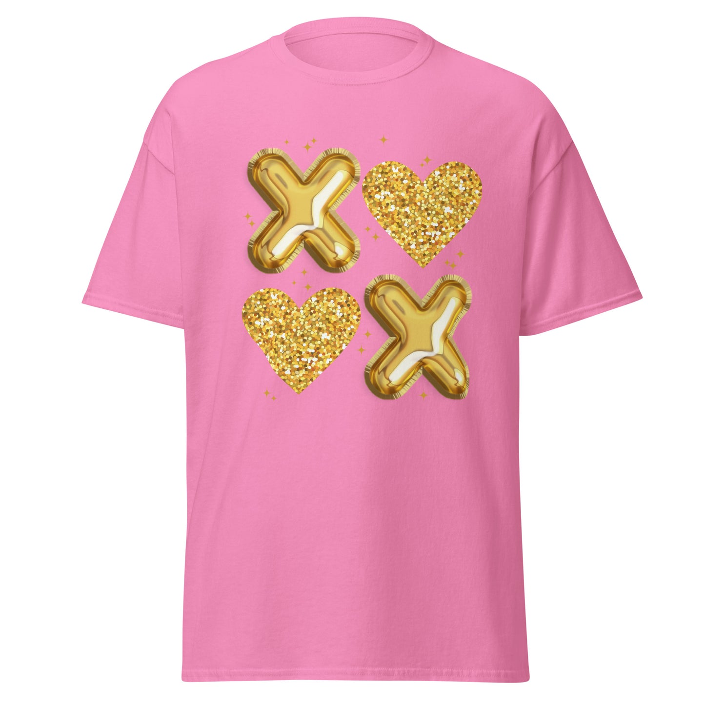 XOXO Gold - Valentine’s Day T-Shirt – Stylish & Comfortable Love-Inspired - Occasion Nation Studio