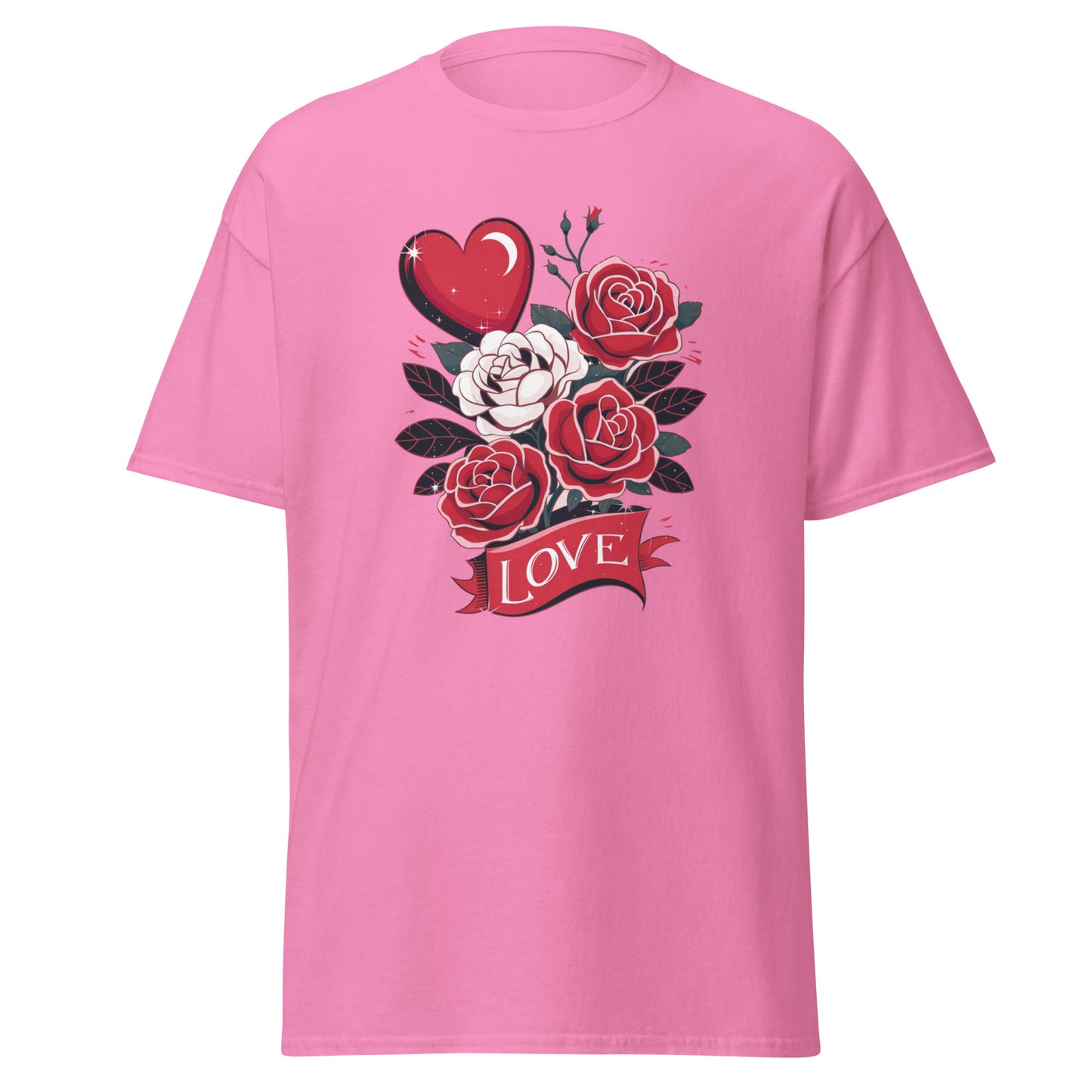 Love Floral - Valentine’s Day T-Shirt – Stylish & Comfortable Love-Inspired - Occasion Nation Studio