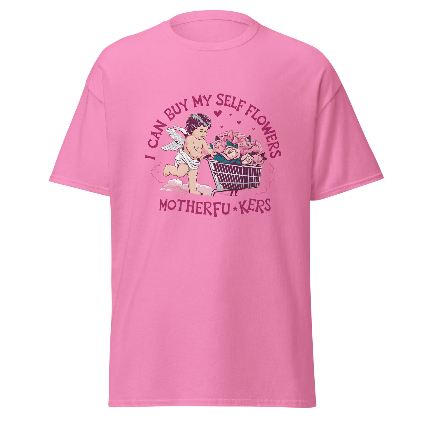 I Can Buy Myself Flowers - Valentine’s Day T-Shirt – Lightweight and Festive - Occasion Nation Studio