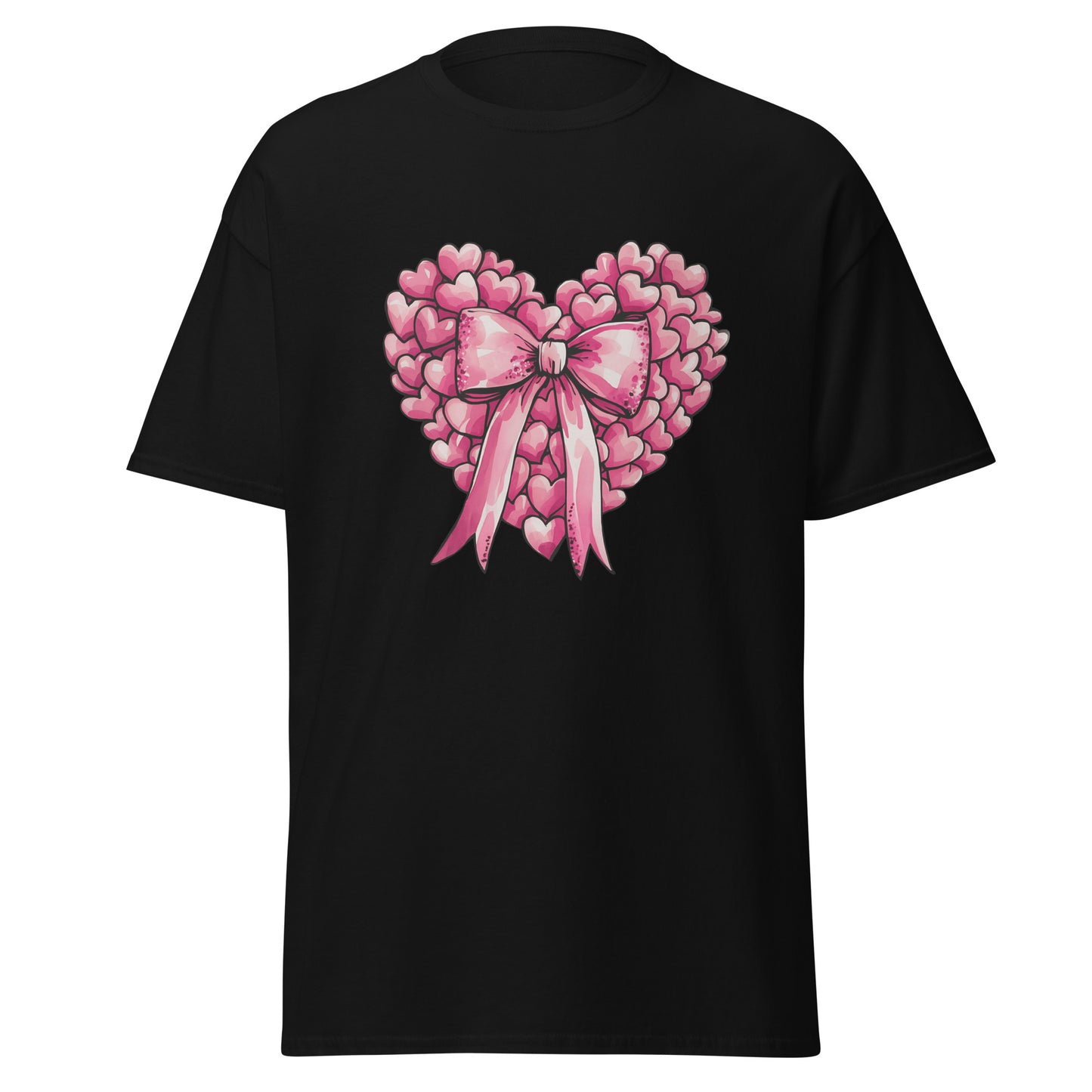 Pink Heart - Valentine’s Day T-Shirt – Stylish & Comfortable Love-Inspired - Occasion Nation Studio