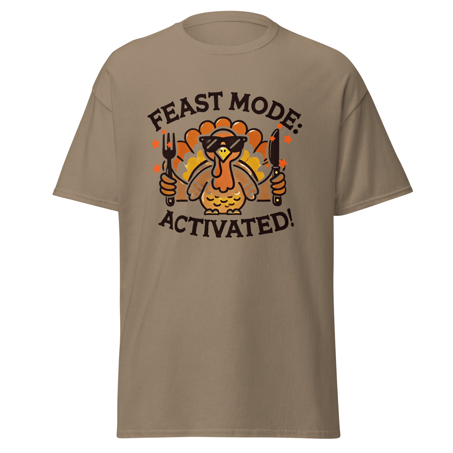 Savana Brown - Thanksgiving T-Shirt - Feast Mode: Activated!