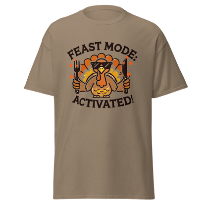 Savana Brown - Thanksgiving T-Shirt - Feast Mode: Activated!