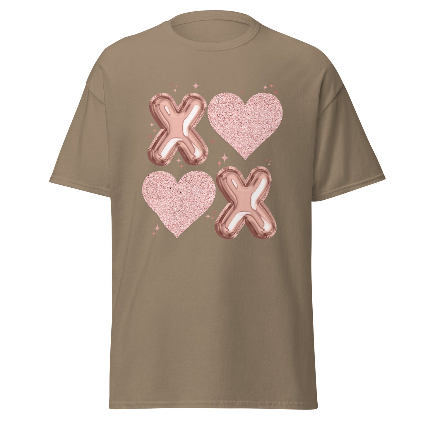 XOXO Rose Gold - Valentine’s Day T-Shirt – Stylish & Comfortable Love-Inspired - Occasion Nation Studio