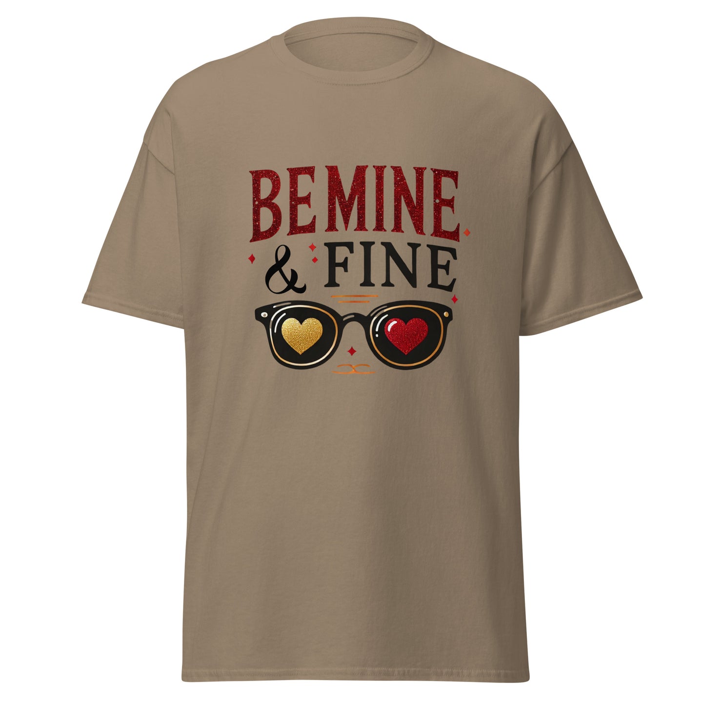 Be Mine & Fine - Valentine’s Day T-Shirt – Lightweight and Festive - Occasion Nation Studio