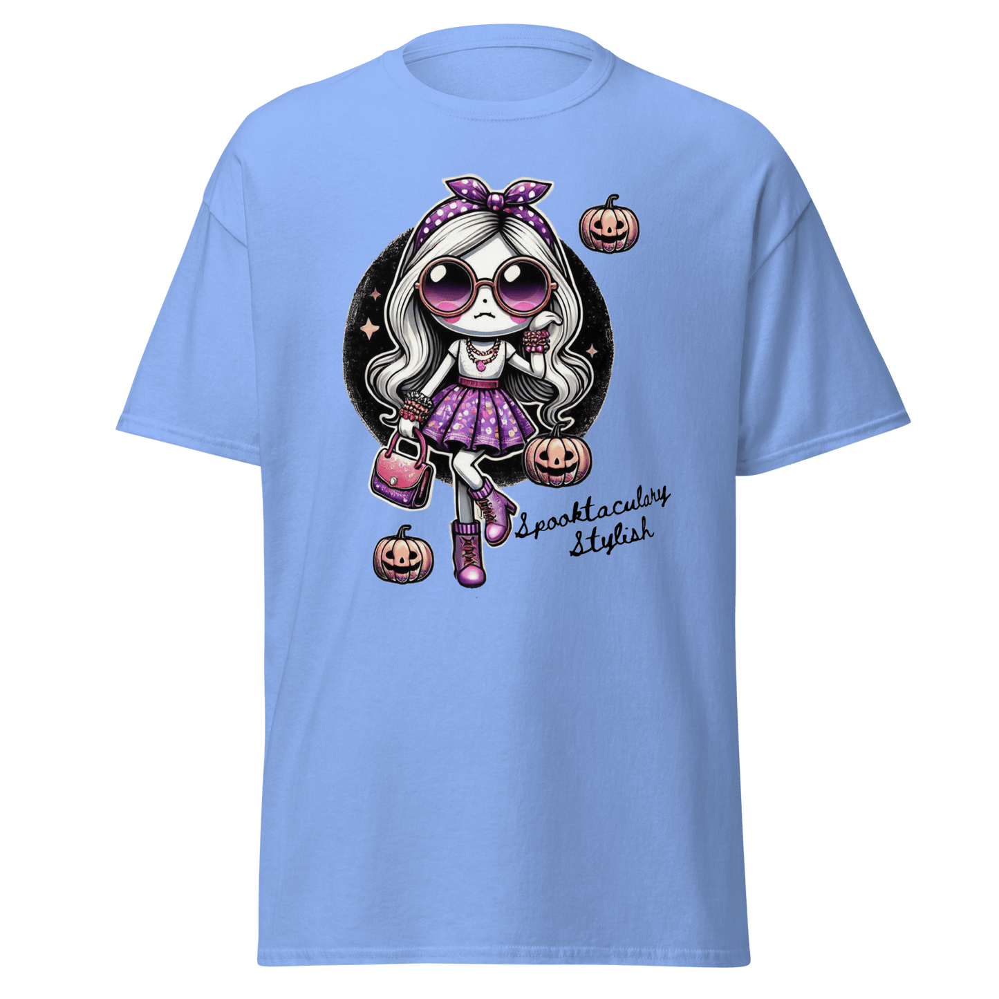 Unisex Halloween Printed T-Shirt – "Spooktacularly Stylish" – Fun Halloween T-Shirt - Occasion Nation Studio