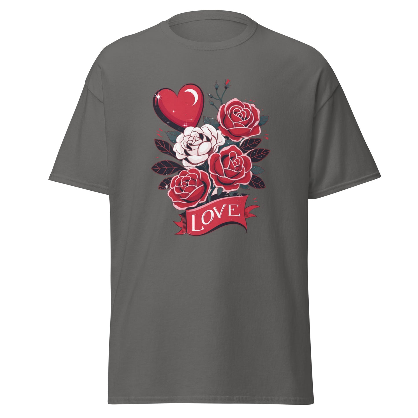 Love Floral - Valentine’s Day T-Shirt – Stylish & Comfortable Love-Inspired - Occasion Nation Studio