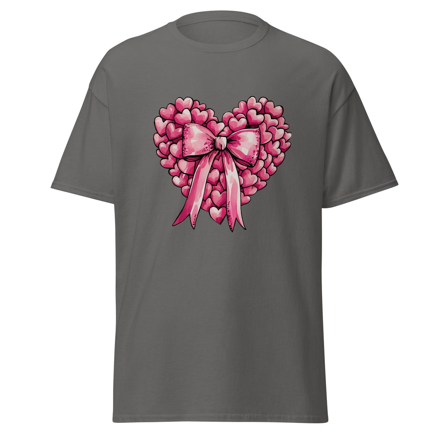 Pink Heart - Valentine’s Day T-Shirt – Stylish & Comfortable Love-Inspired - Occasion Nation Studio