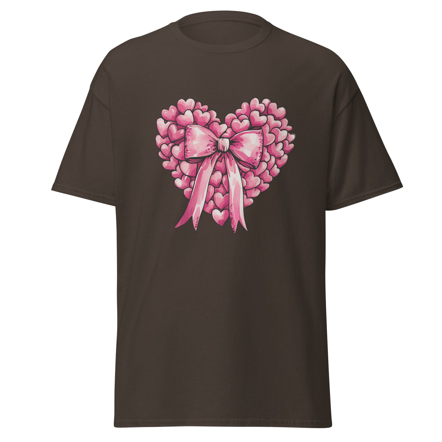 Pink Heart - Valentine’s Day T-Shirt – Stylish & Comfortable Love-Inspired - Occasion Nation Studio