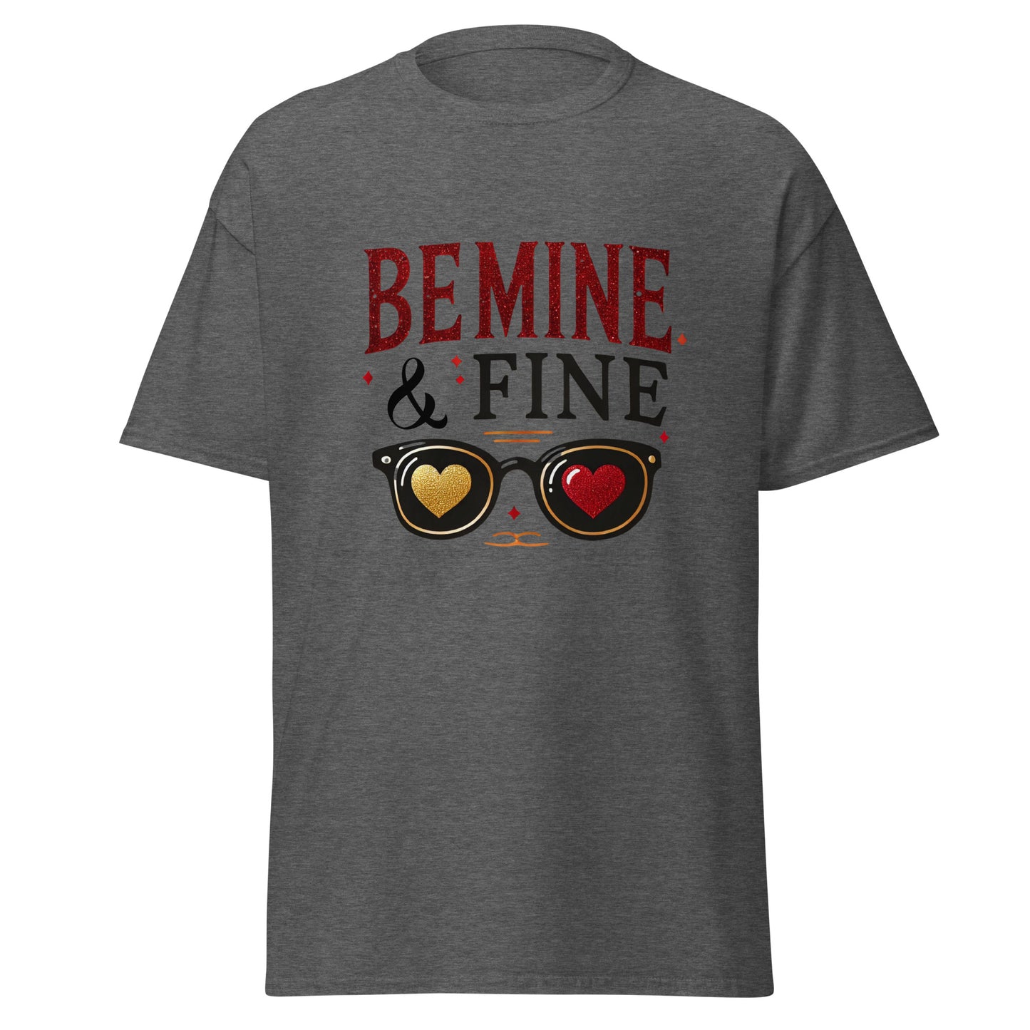 Be Mine & Fine - Valentine’s Day T-Shirt – Lightweight and Festive - Occasion Nation Studio