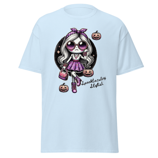 Unisex Halloween Printed T-Shirt – "Spooktacularly Stylish" – Fun Halloween T-Shirt - Occasion Nation Studio