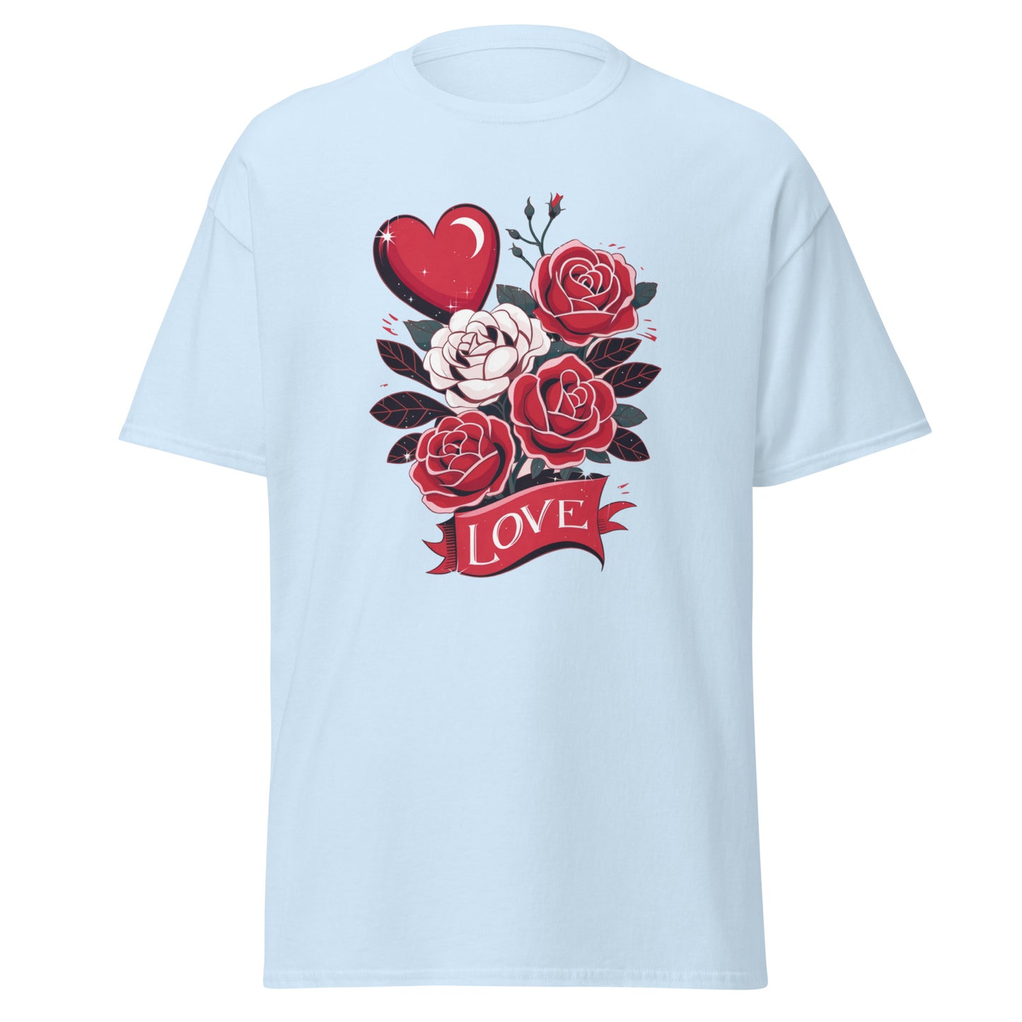 Love Floral - Valentine’s Day T-Shirt – Stylish & Comfortable Love-Inspired - Occasion Nation Studio