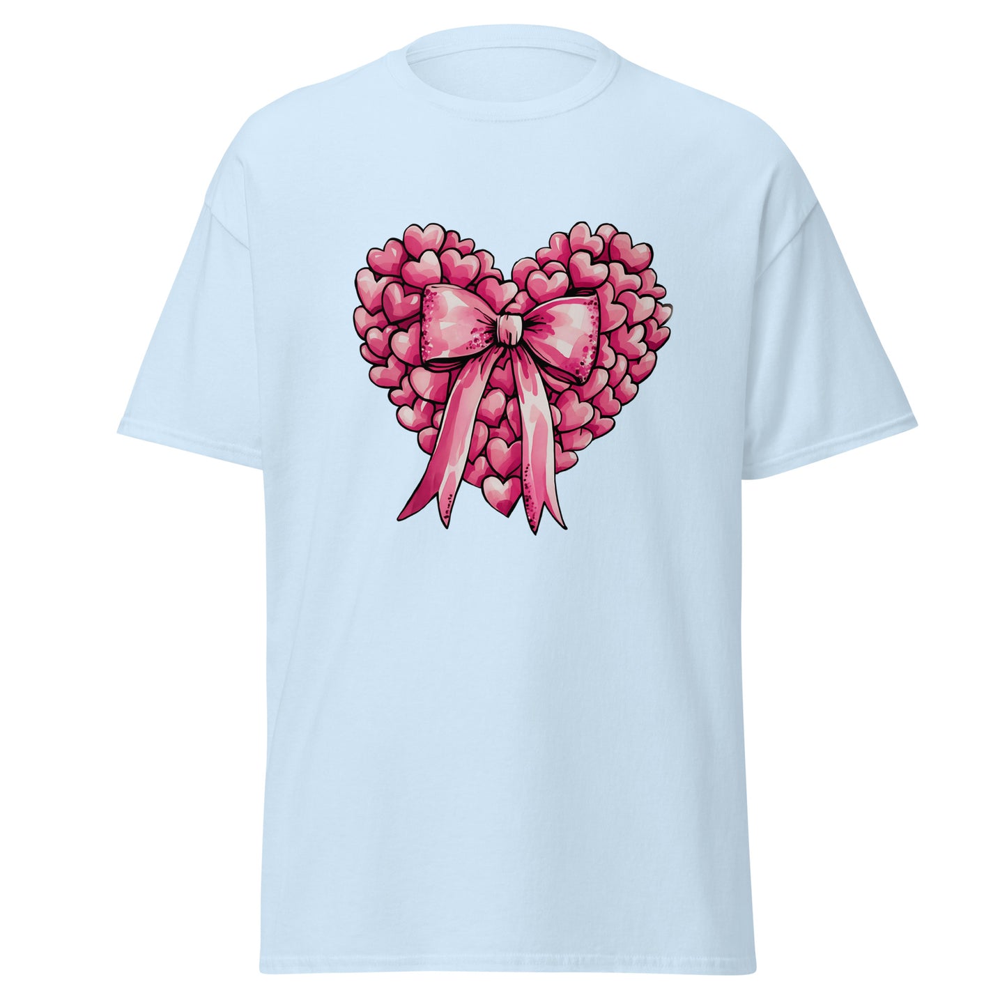 Pink Heart - Valentine’s Day T-Shirt – Stylish & Comfortable Love-Inspired - Occasion Nation Studio