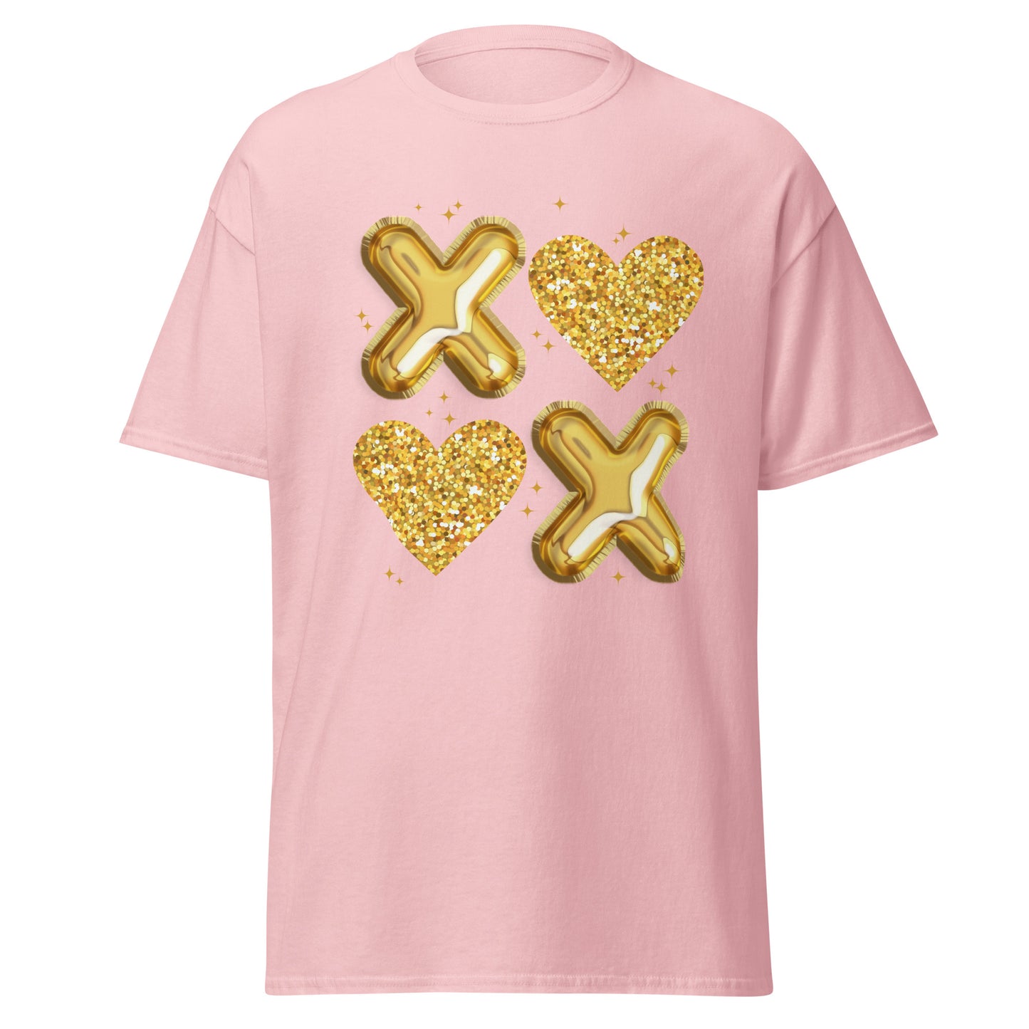 XOXO Gold - Valentine’s Day T-Shirt – Stylish & Comfortable Love-Inspired - Occasion Nation Studio