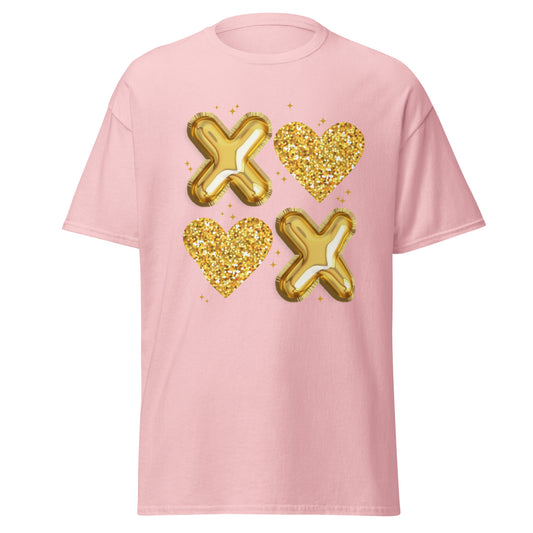 XOXO Gold - Valentine’s Day T-Shirt – Stylish & Comfortable Love-Inspired - Occasion Nation Studio