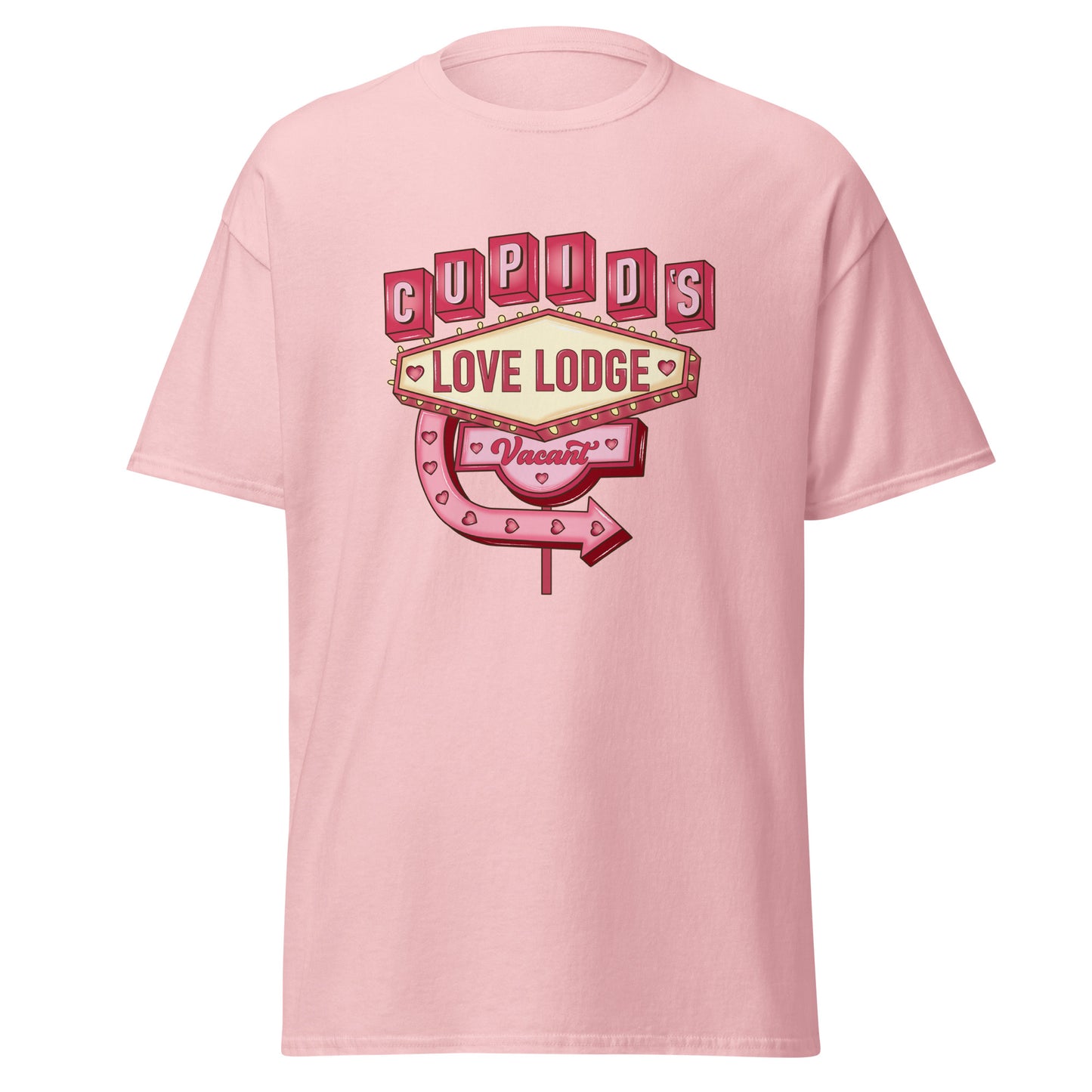 Cupid’s Love Lodge - Valentine’s Day T-Shirt - Stylish & Comfortable Love-Inspired - Occasion Nation Studio