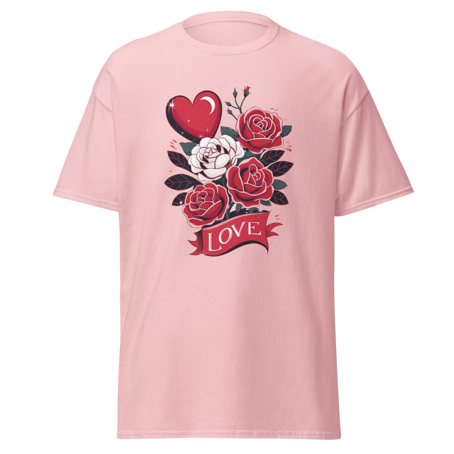 Love Floral - Valentine’s Day T-Shirt – Stylish & Comfortable Love-Inspired - Occasion Nation Studio