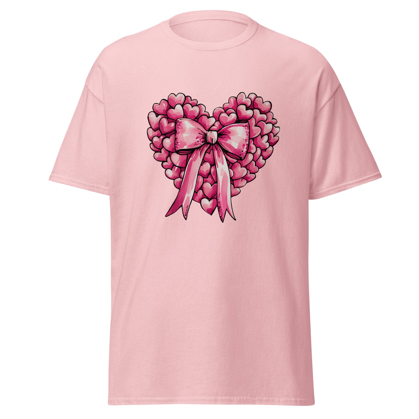 Pink Heart - Valentine’s Day T-Shirt – Stylish & Comfortable Love-Inspired - Occasion Nation Studio