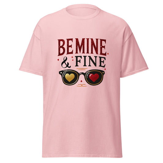 Be Mine & Fine - Valentine’s Day T-Shirt – Lightweight and Festive - Occasion Nation Studio