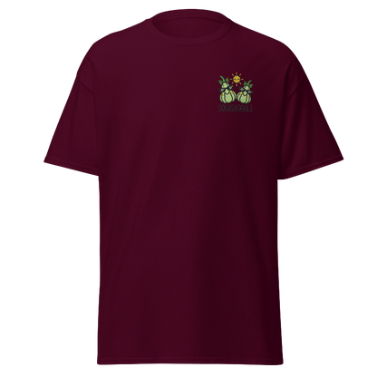 Unisex Fall Embroidered T-Shirt – "Squash Goals" - Occasion Nation Studio