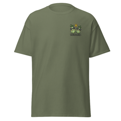 Unisex Fall Embroidered T-Shirt – "Squash Goals" - Occasion Nation Studio