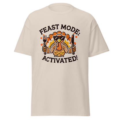 Neutral - Thanksgiving T-Shirt - Feast Mode: Activated!