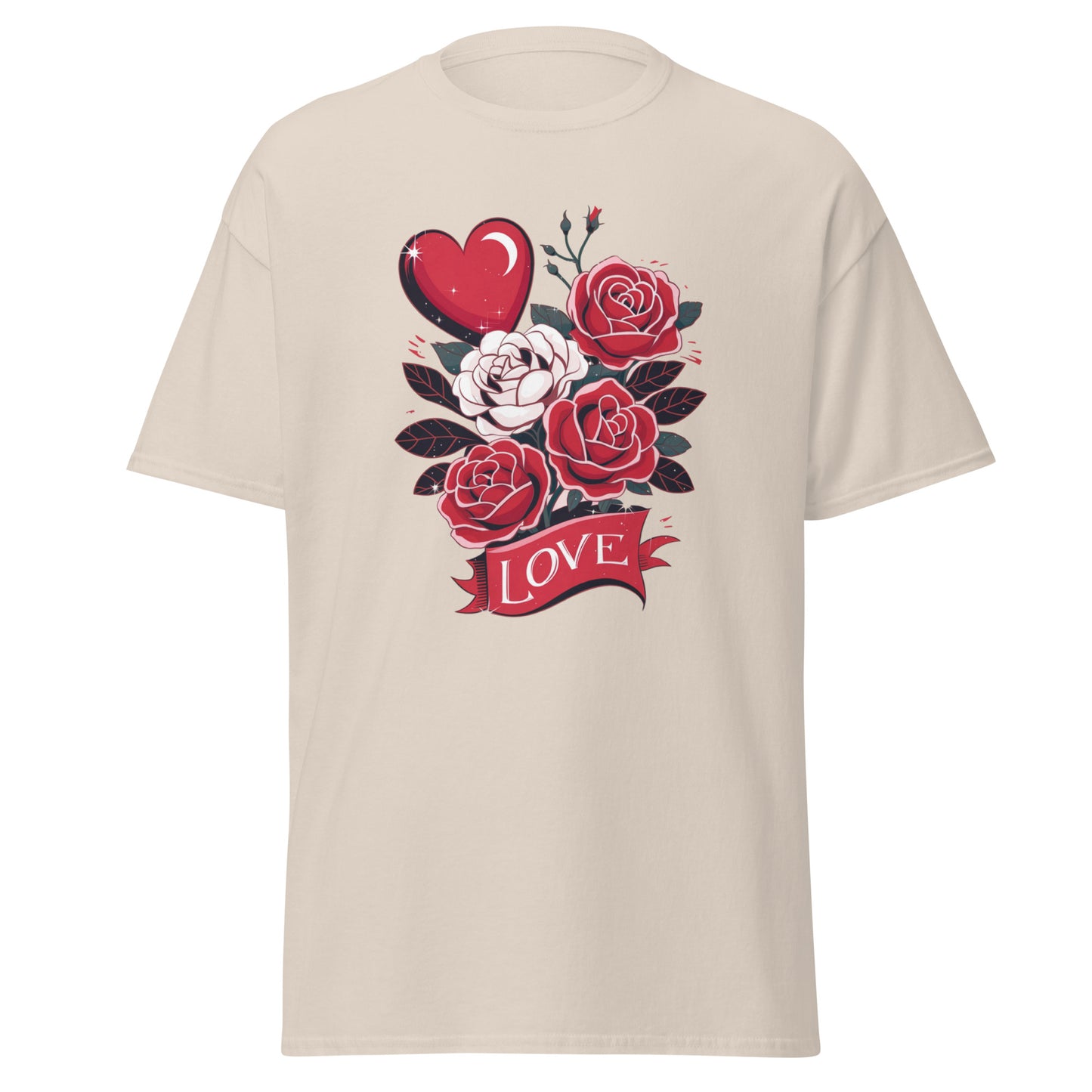 Love Floral - Valentine’s Day T-Shirt – Stylish & Comfortable Love-Inspired - Occasion Nation Studio