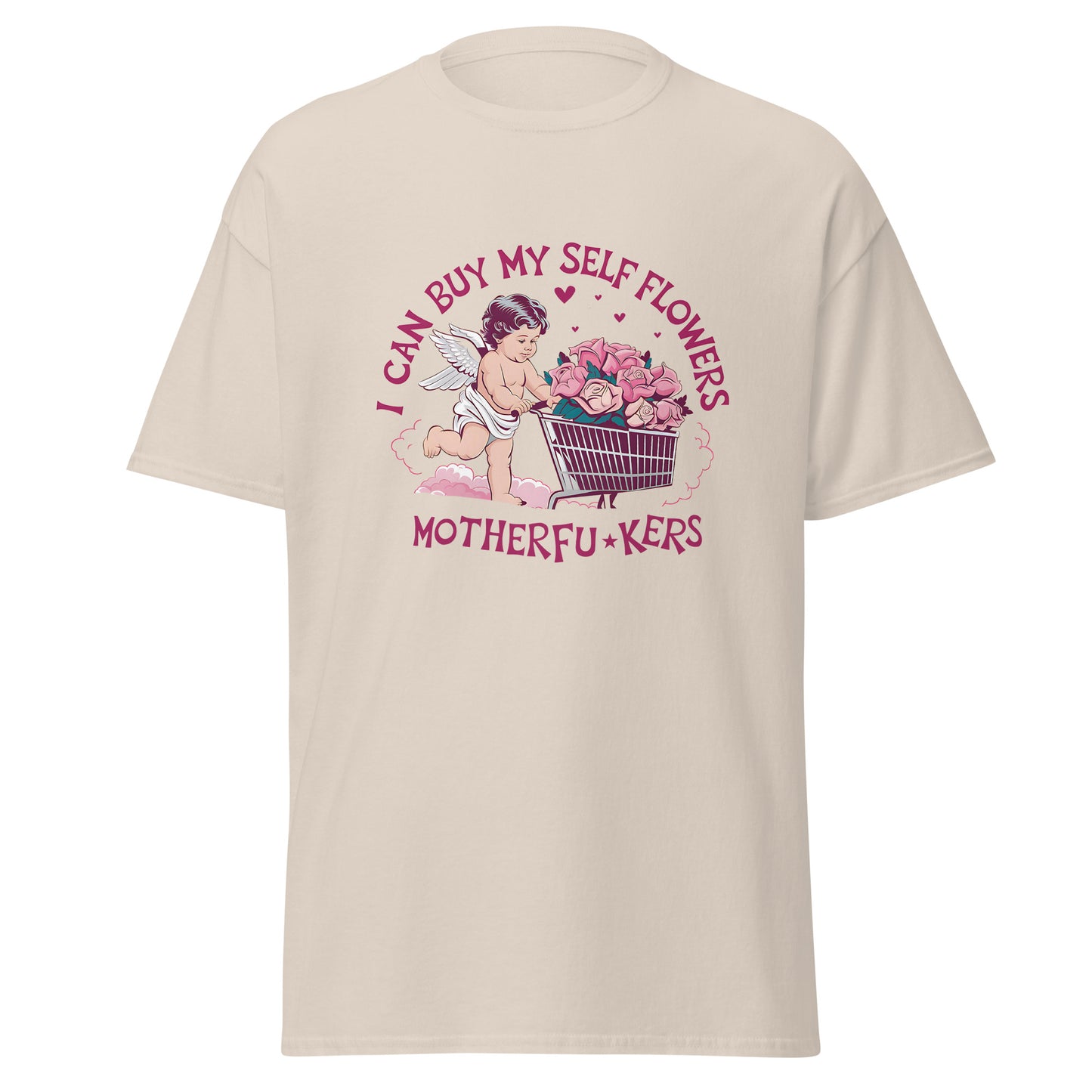 I Can Buy Myself Flowers - Valentine’s Day T-Shirt – Lightweight and Festive - Occasion Nation Studio