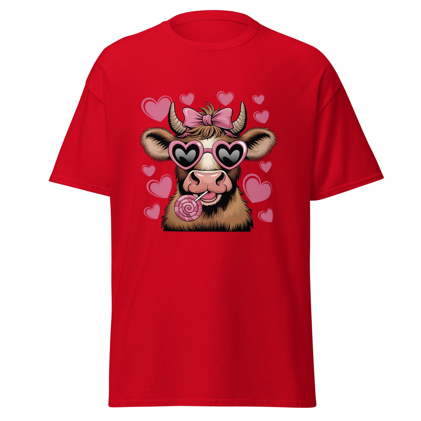 Love Highland Pink - Valentine’s Day T-Shirt - Stylish & Comfortable Love-Inspired - Occasion Nation Studio