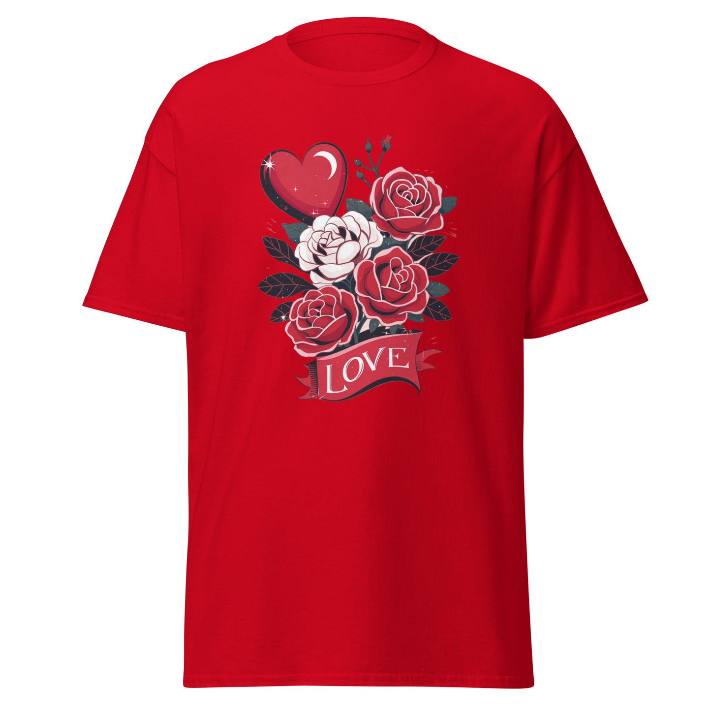 Love Floral - Valentine’s Day T-Shirt – Stylish & Comfortable Love-Inspired - Occasion Nation Studio