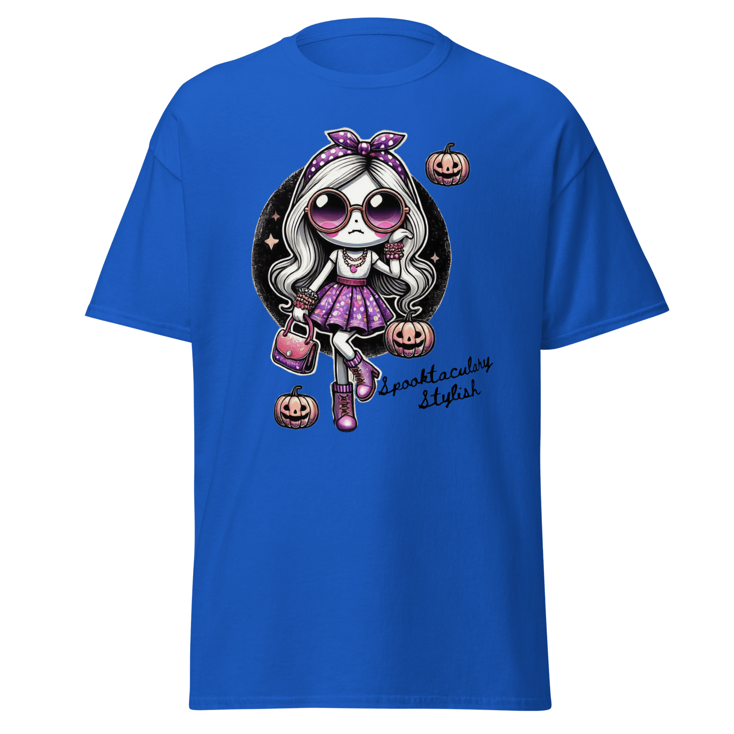 Unisex Halloween Printed T-Shirt – "Spooktacularly Stylish" – Fun Halloween T-Shirt - Occasion Nation Studio