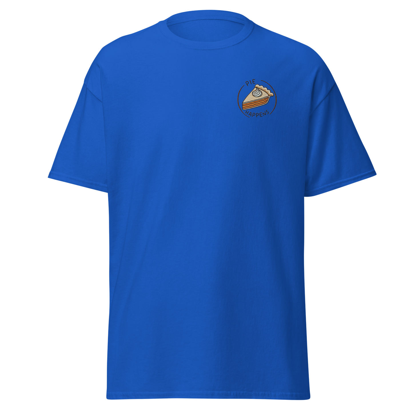 Royal blue -Thanksgiving T-Shirt - Pie Happens