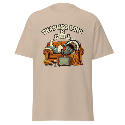 Thanksgiving T-Shirt - Thanksgiving & Chill