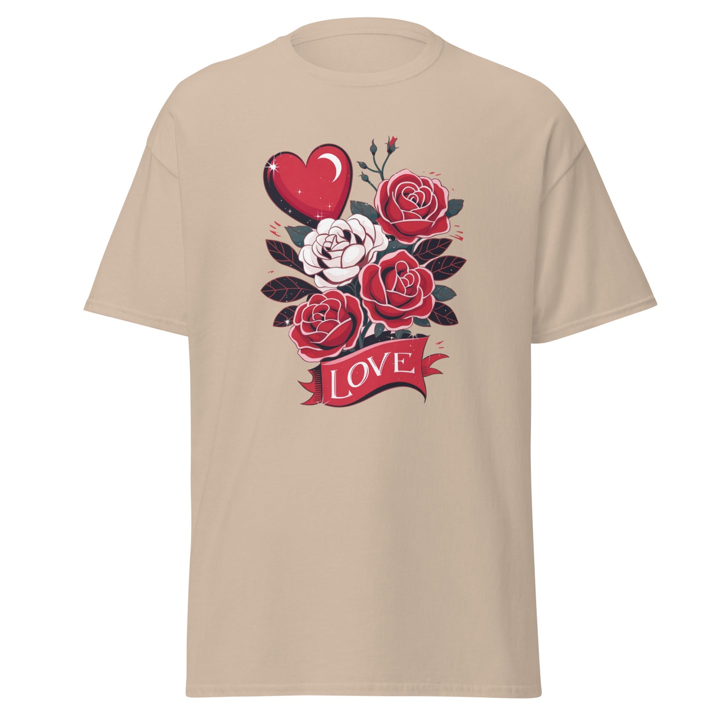 Love Floral - Valentine’s Day T-Shirt – Stylish & Comfortable Love-Inspired - Occasion Nation Studio