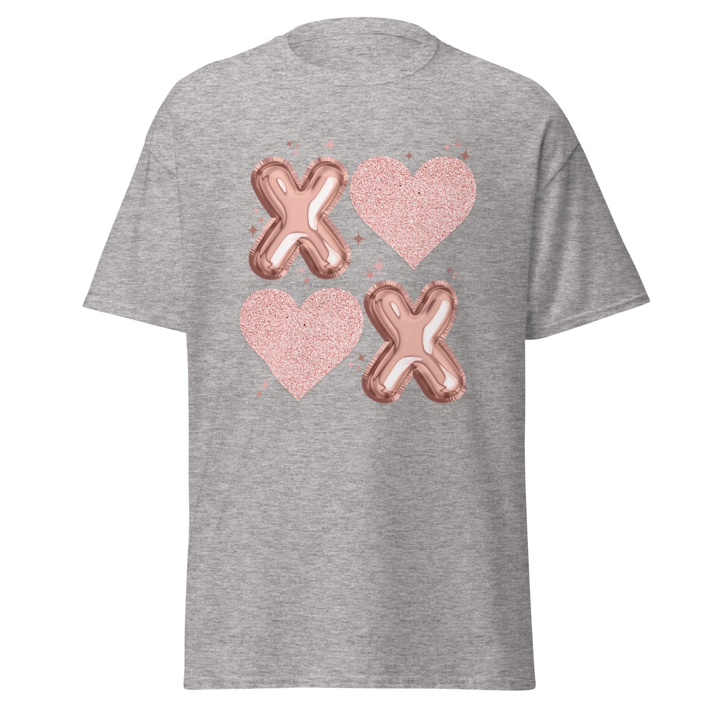 XOXO Rose Gold - Valentine’s Day T-Shirt – Stylish & Comfortable Love-Inspired - Occasion Nation Studio