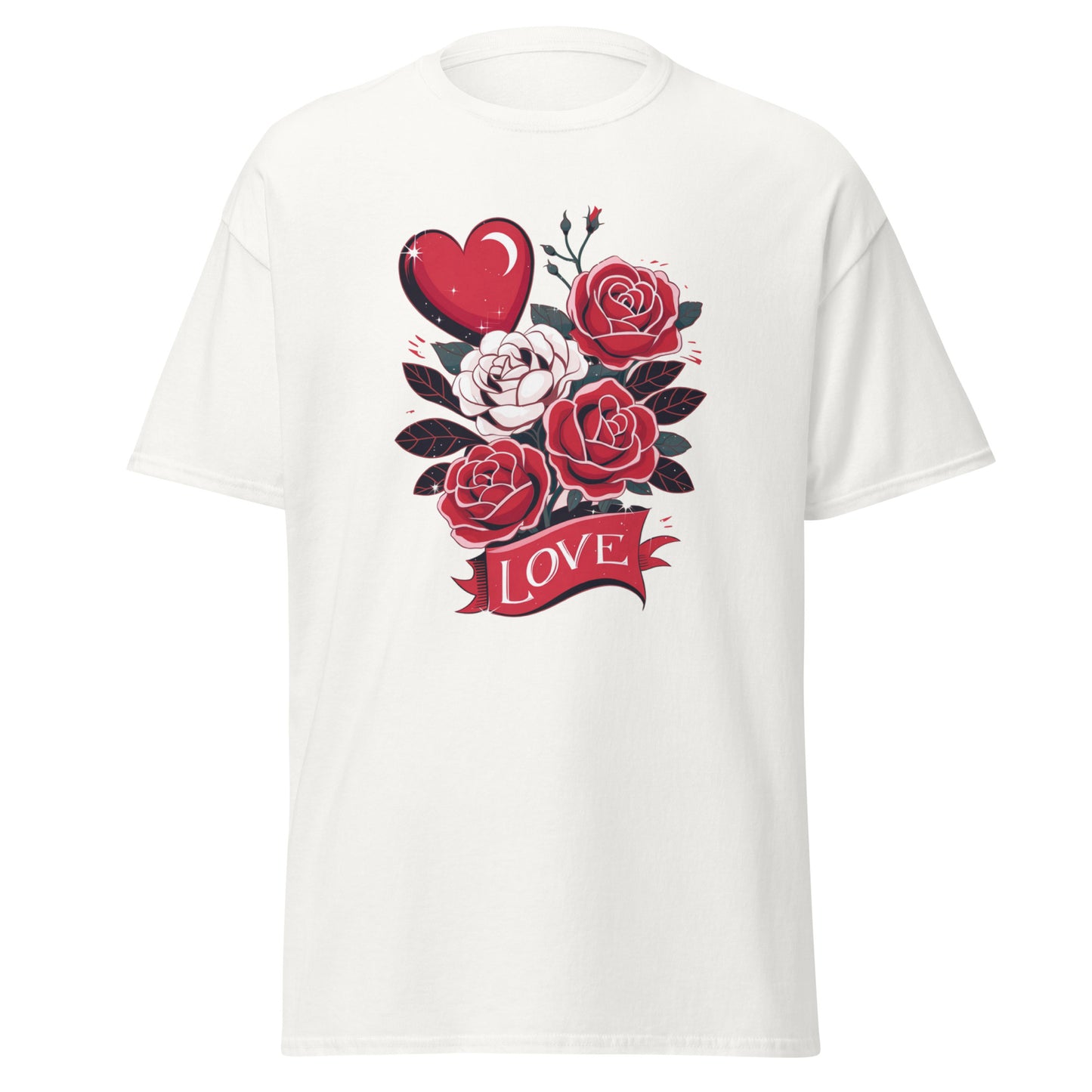 Love Floral - Valentine’s Day T-Shirt – Stylish & Comfortable Love-Inspired - Occasion Nation Studio